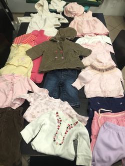 Baby girls fall winter clothes size 3-6 months