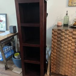 4 Shelf Tall Bookcase 63” Tall
