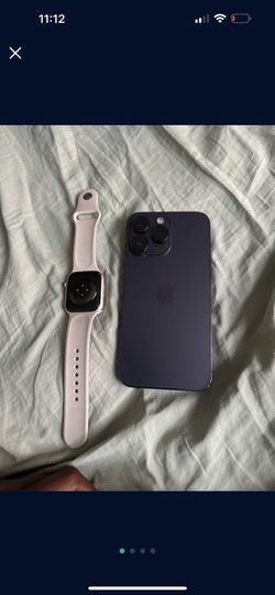 iPhone 14 Pro Max And Apple Watch Series 8