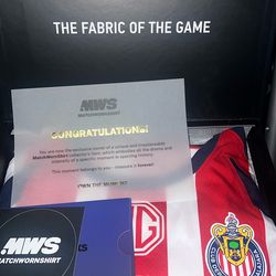 Chivas : MATCH WORN JERSEY