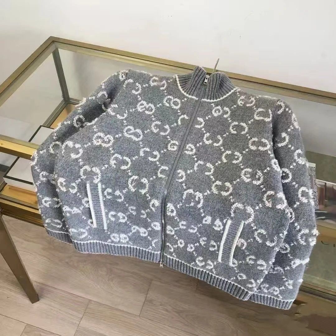 Gucci Gray Knit Sweater Adult M