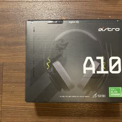 Logitech A10 Gen 2 Game Wired Headset PC, MAC, PS5,XBOX