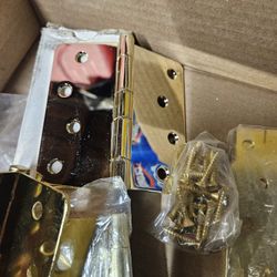 Hinges Gold Finish