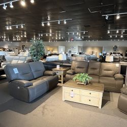 Power Reclining Couch And Loveseat