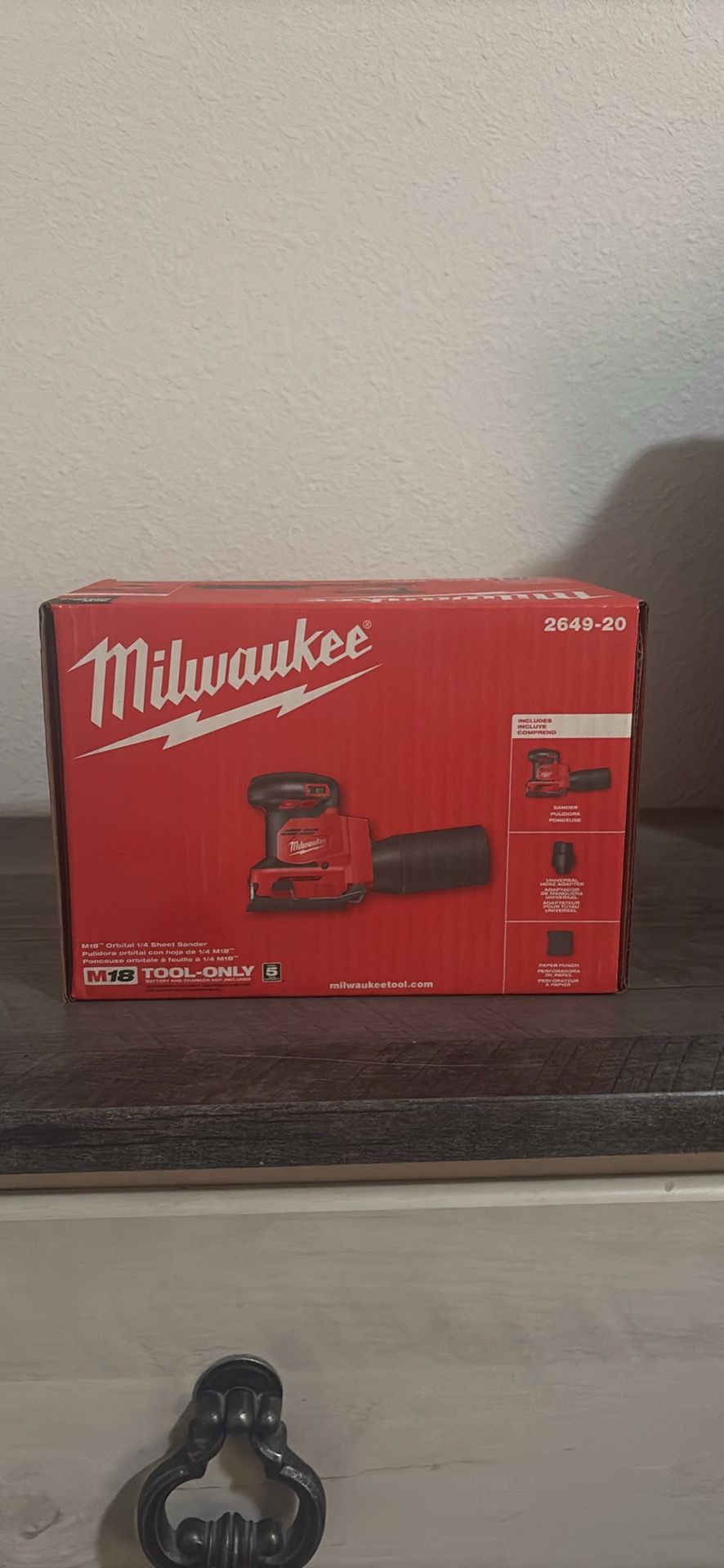 milwaukee sheet sander