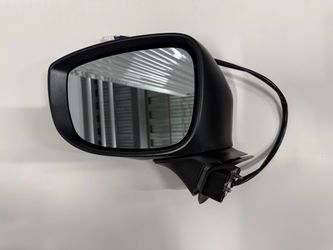 16-17 Mazda CX-9 Left Side/ Driver Side Powered Glass Mirror With Turn Signal & Blind Spot Warning