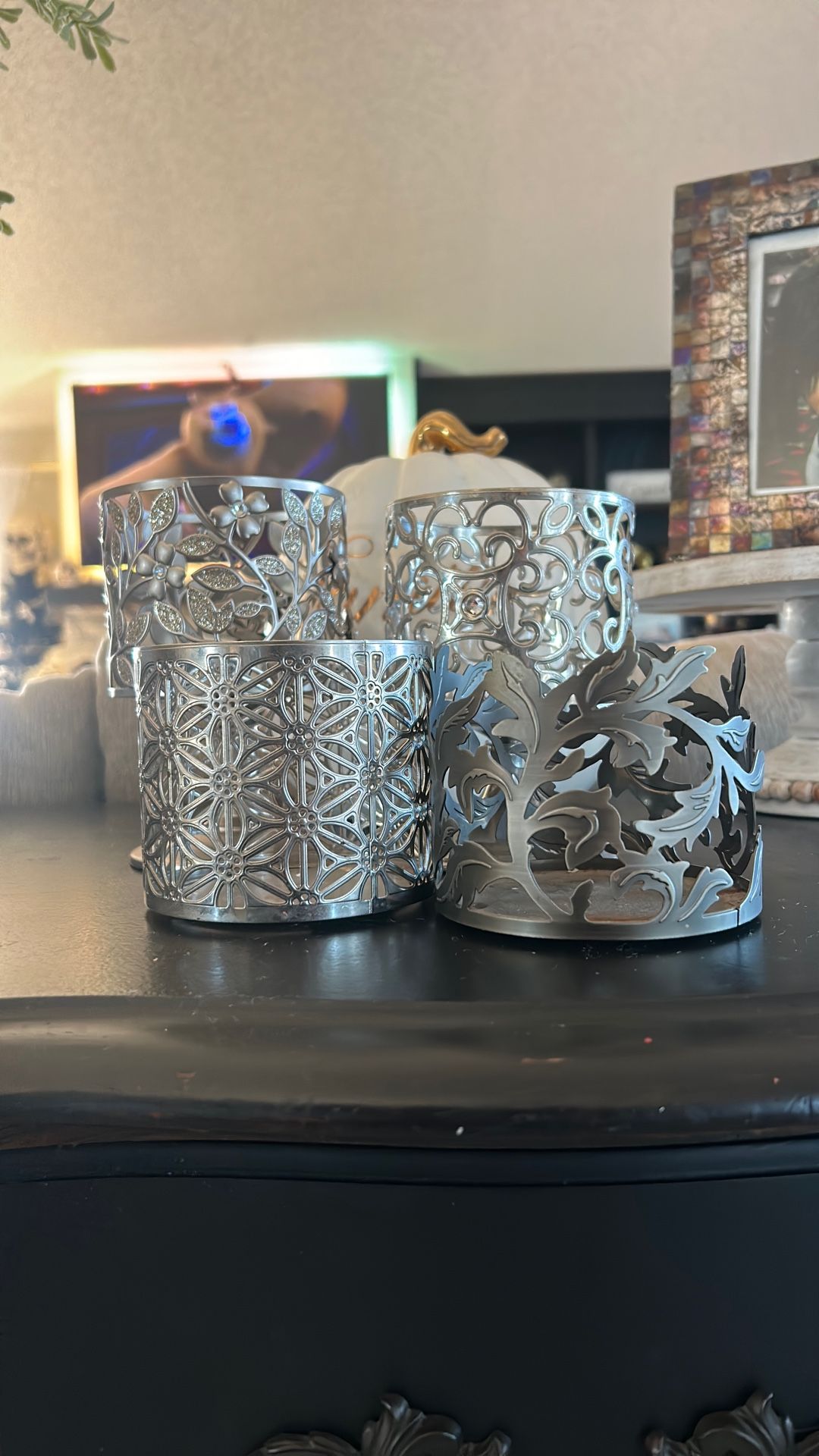 Bath & Body Works Candle Holders X4