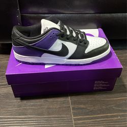 NIKE SB DUNK LOW COURT PURPLE $150