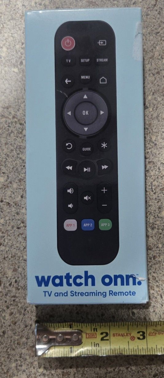 The onn. Universal 3-Device Remote 2437A