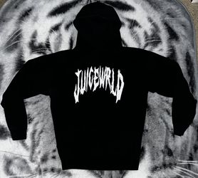 Rare Official Juice WRLD Concert Hoodie Jacket Sz L