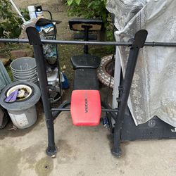 Weiderpro bench set with weights