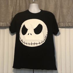 DISNEY THE NIGHTMARE BEFORE CHRISTMAS - Fat Head skull - T SHIRT Men's Size L