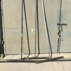 3 Asphalt Rakes 1 Asphalt Lute 