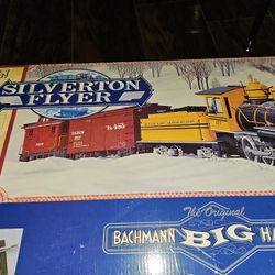 LOOK!!! SILVERTON FLYER ELECTRIC TRAIN SET!!