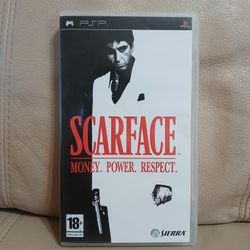 Scarface psp Case only With Maunal PAL