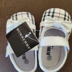 Burberry Shoes For Little Baby Girl