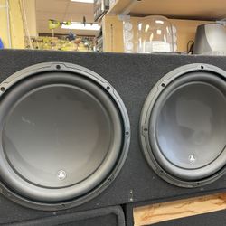 JL Audio W3 12” 4-OHM Subwoofers (Shows Signs Of Facial Wear)