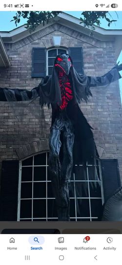 Brand  New in Sealed box from Home Depot HALLOWEEN 15 Ft Giant-Sized Animated LED Gally-Crow