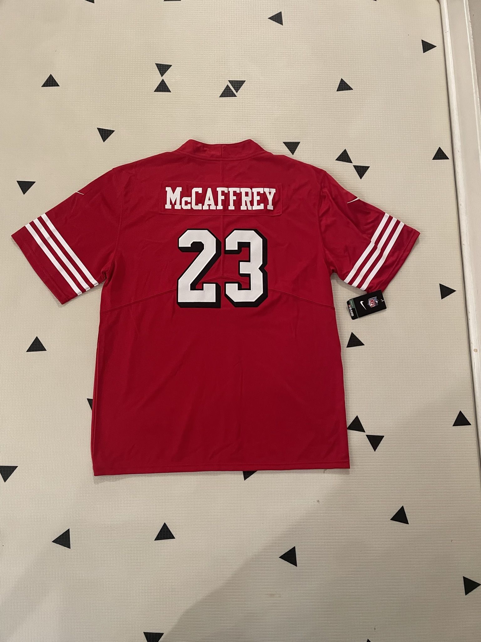 Men's San Francisco 49ers 23# Christian McCaffrey Stitched