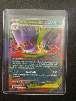 Pokemon Mega Gengar ex #56 Phantasmal Flames