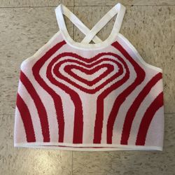Heart Crop Top