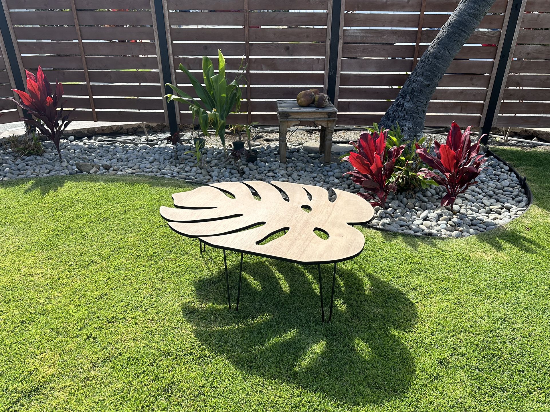 Monstera Coffee Table