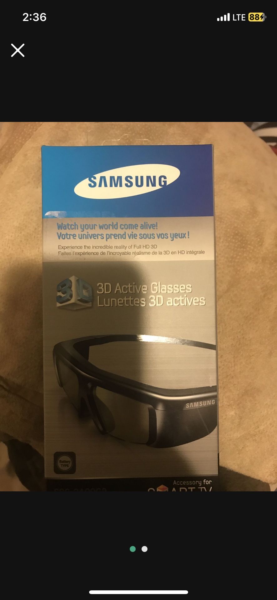 3d Glasses. $10. Pick Up In Apache Junction