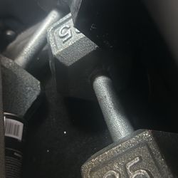 35 Lbs Dumbells Weights Set