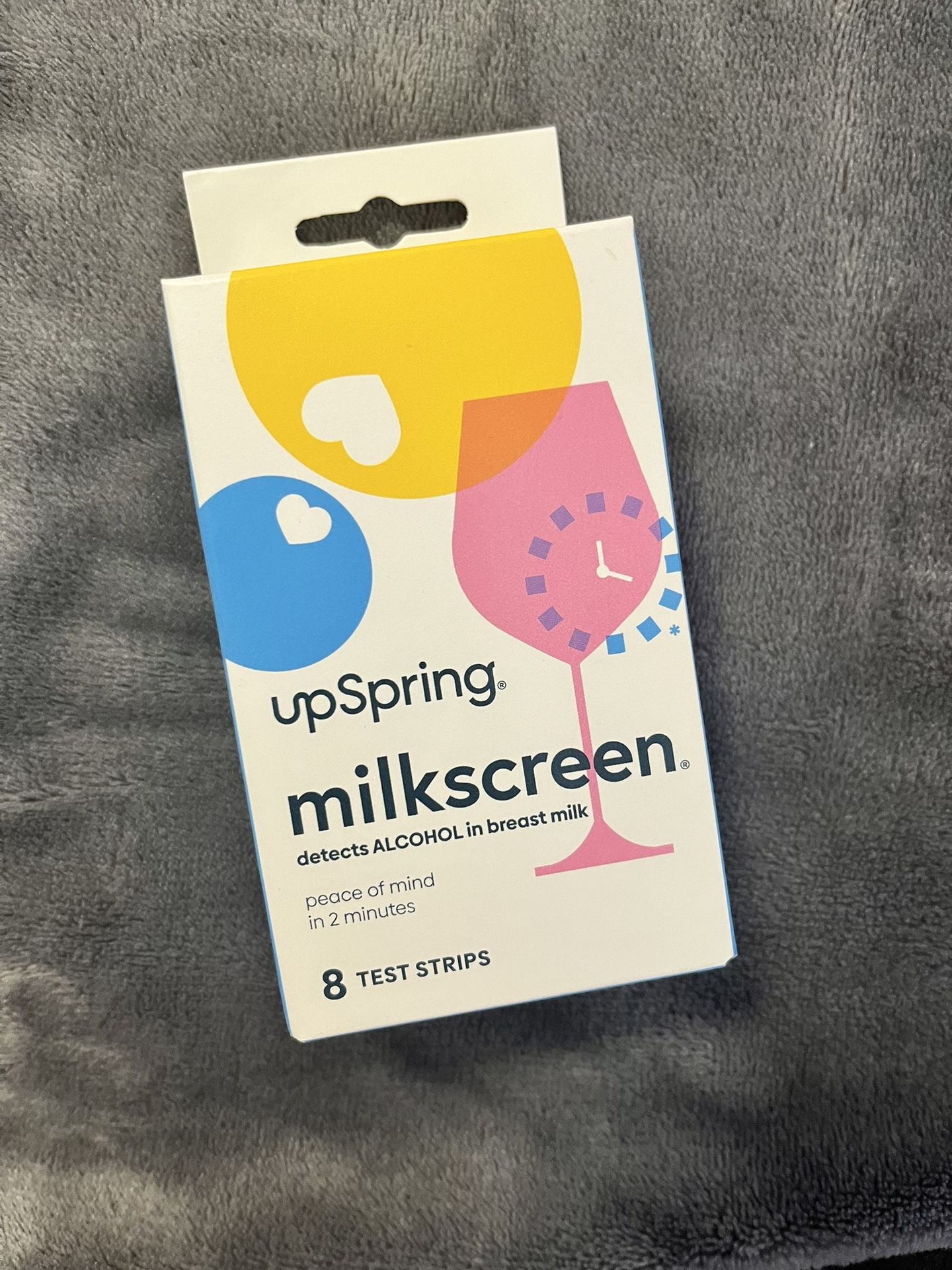 Milk Screen Strips For Alcohol 