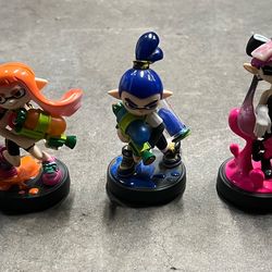 SPLATOON AMIIBOS