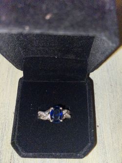 Blue Sapphire Ring