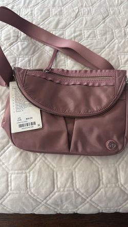 Lululemon crossbody pink brand new with tags 45.00