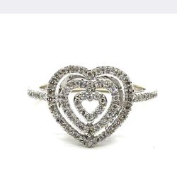 14K WG Diamond Ring 3.7G .148ctw EPJ029882