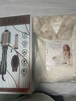 Long Robe /curling iron set