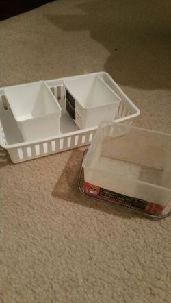 Small storage baskets