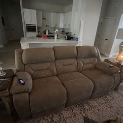 Recliner Sofa And Love Seat