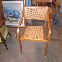 Set Of Wicker Rattan Chairs