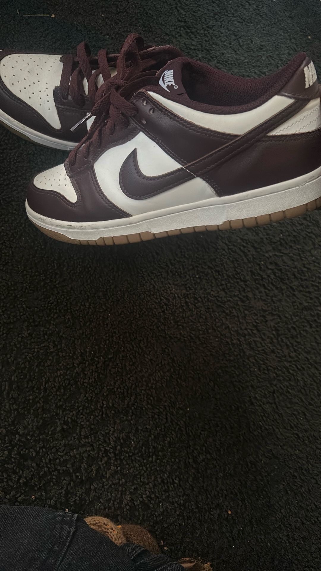 Nike Dunks Burgundy
