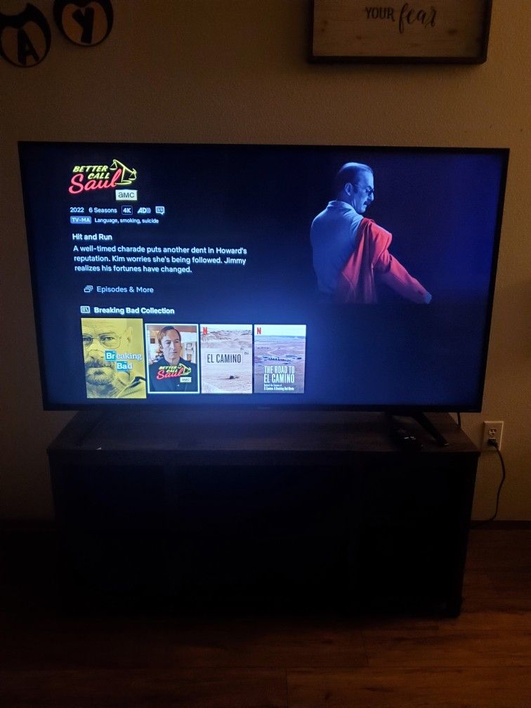 Hisense 55" 4K Roku TV