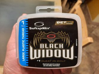 Golf Soft Spikes Black Widow