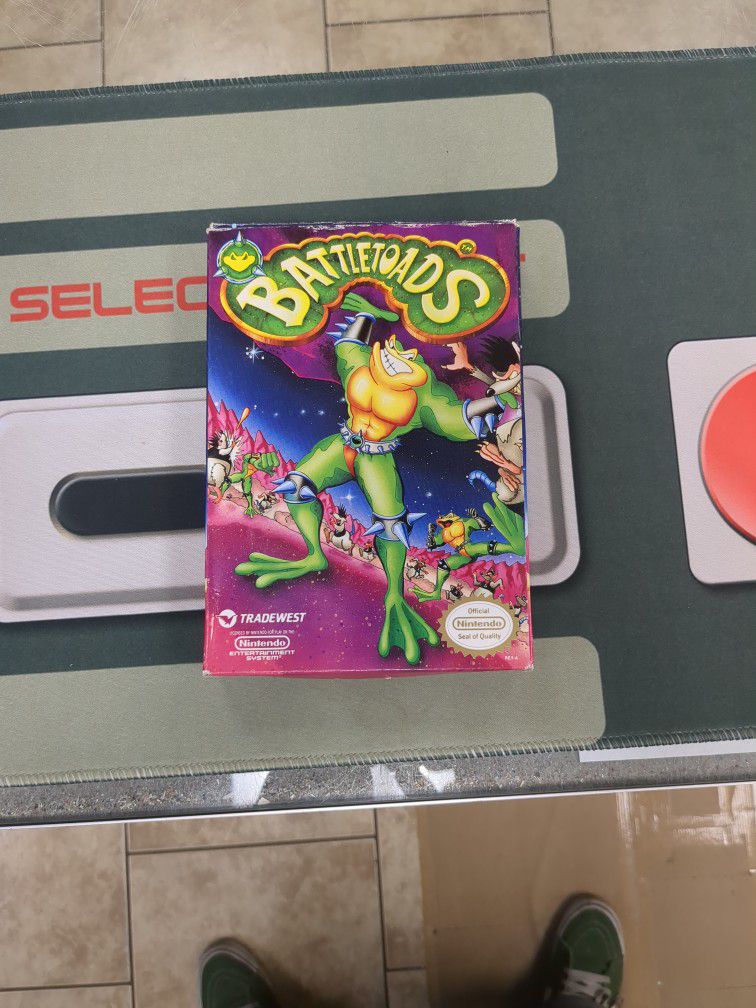 Battletoads NES Complete In Box