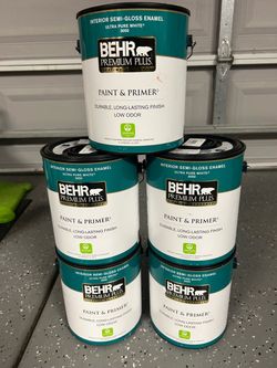 Interior paint 40 each