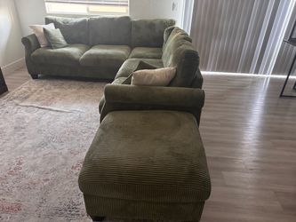 Green couch