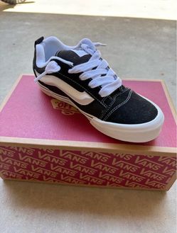 Vans Knu Skool Black White Sneakers