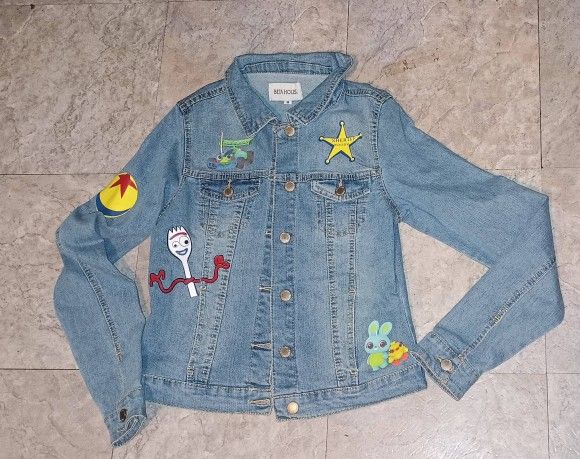 Toy Story Costum Woman's Jean Jacket