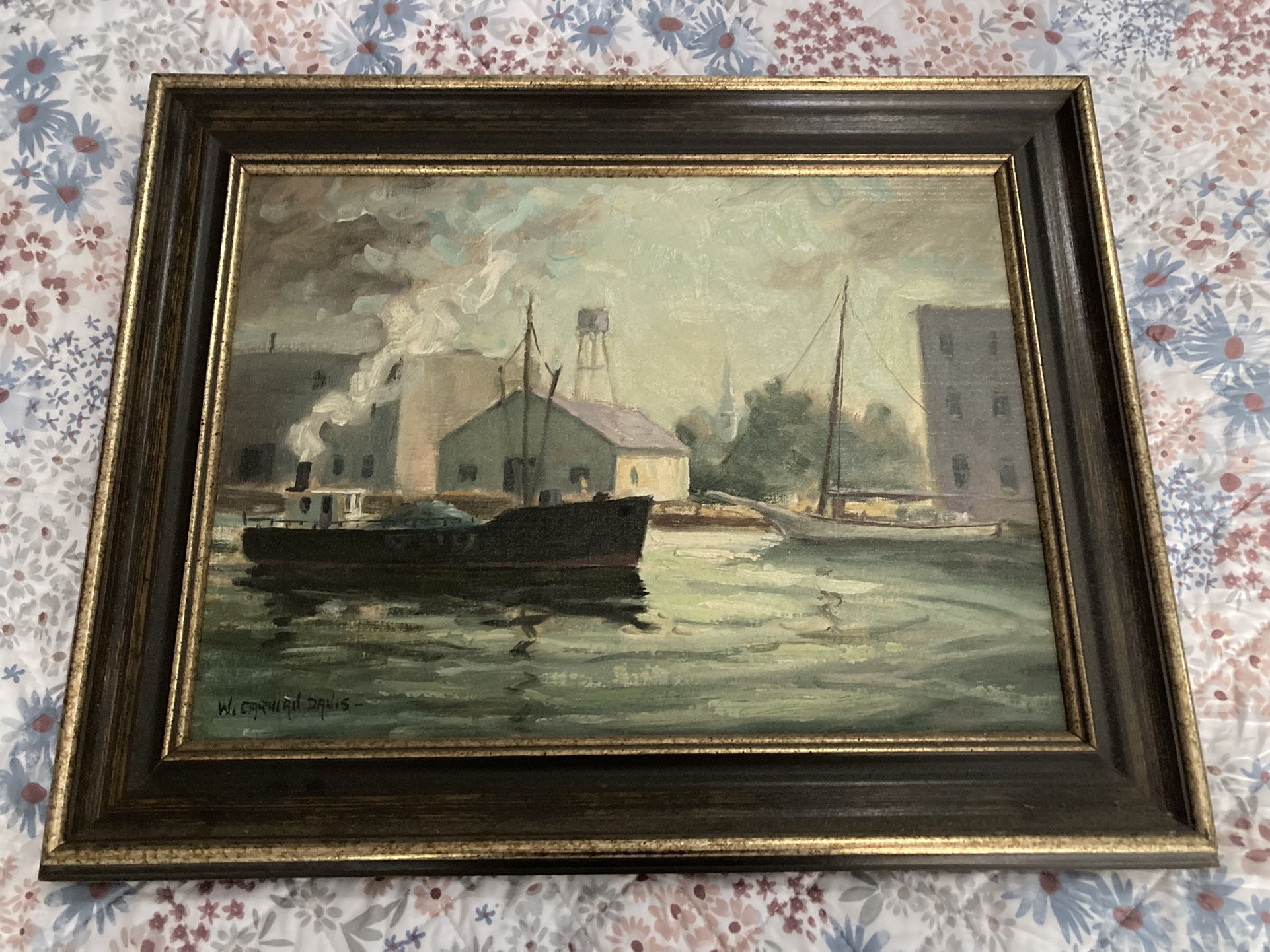 W Carman Davis Painting