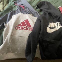 Nike And Adidas Hoodies 