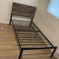 Modern bed frame