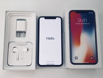 Apple iPhone X - 64g - Space Grey (CDMA) New Bad ESN for Sale