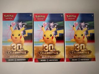 Pokemon 30th Anniversary Booster Bundle